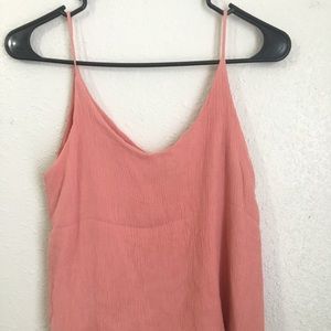 Coral Crop Top